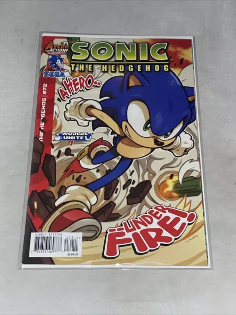 SONIC The HEDGEHOG Comic Book #272 July 2015   VF/NM