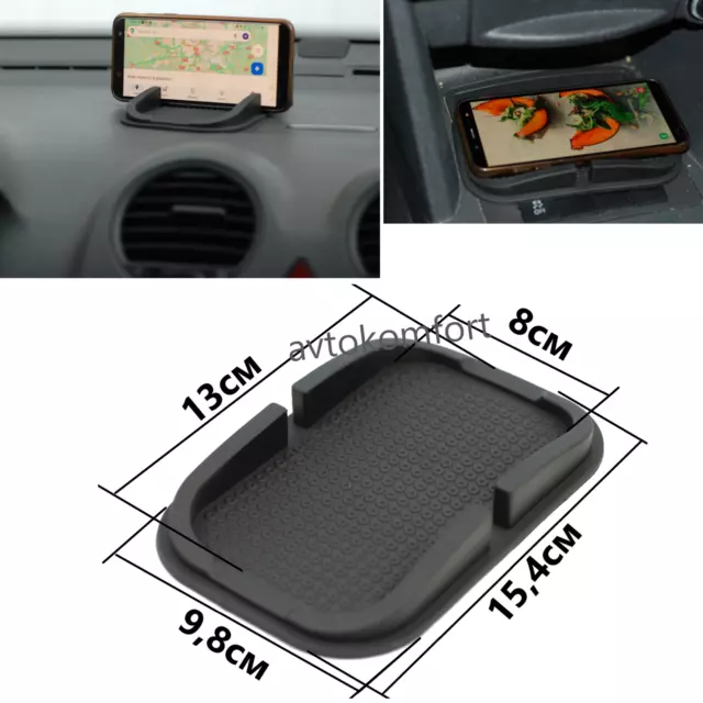 Non-Slip Car Dashboard Anti Slip Grip Phone Holder Pad Mat GPS Sat Navi...