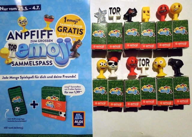 Aldi Emojis Fußball ZU VERKAUFEN! - PicClick DE