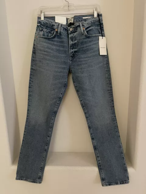 NWT Women's 29 Citizens Of Humanity SKYLA Mid Rise Watersign Cigarette Jeans