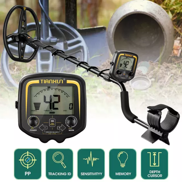 TX850 Professional High Sensitivity Metal Detector 2024 Treasure Hunting kit