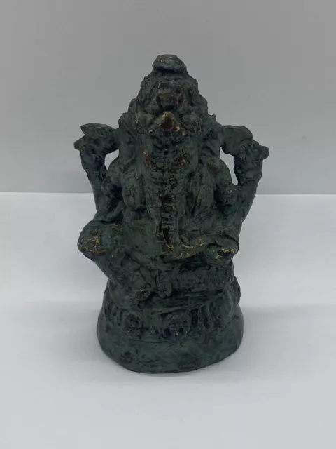 Statue en bronze de Ganesh. Empire Khmer, XVIIIème
