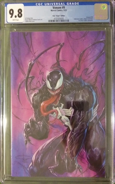 Venom #9 (2022) - CGC 9.8 - Sabine Rich Virgin Variant - SpiderMan Marvel Comics