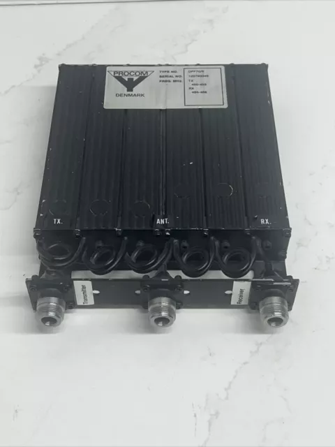 Procom Repeater Duplexer DPF70/6 TX 450-453MHz  , RX 464-468 MHz