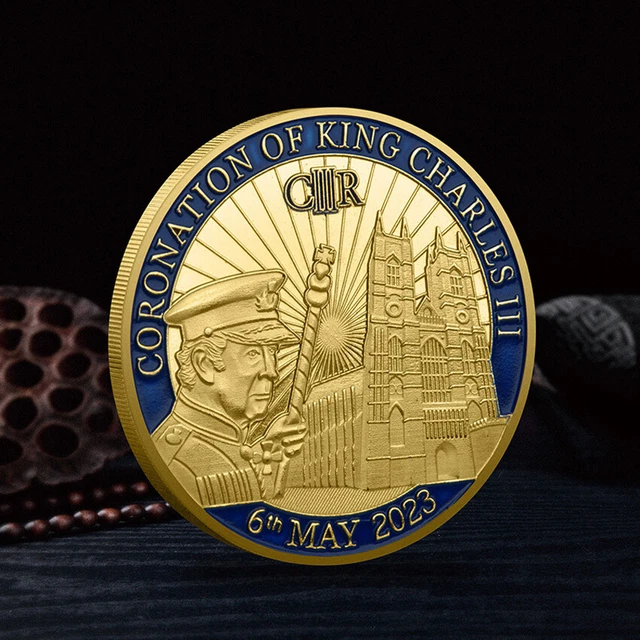 DECORATION 2023 THE King Of England Charles III Coronation Coin
