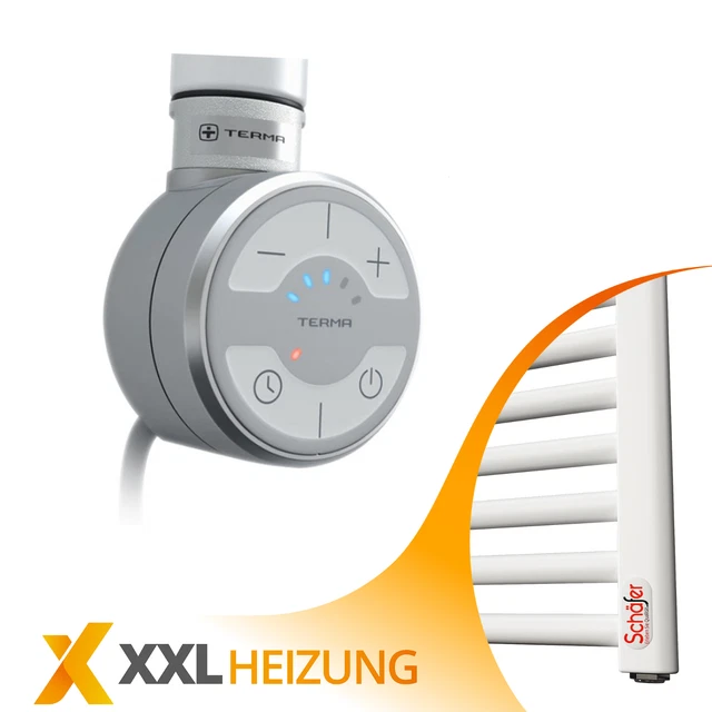 HOTTECH Elektro Heizstab 600W - Für Badheizkörper Mit Thermostat