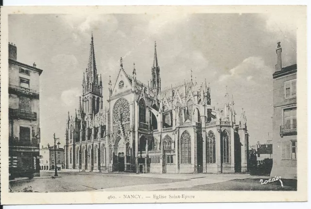 CPA  54 - NANCY - L'eglise Saint Epvre