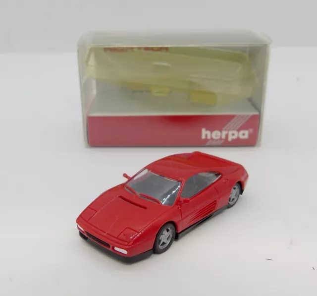 36048 Herpa / Germany / 2525 Ferrari 348 Tb Rouge Ho 1/87