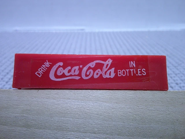 Vintage Miniature COCA COLA Mini bottle Coke Case Crate Doll Size