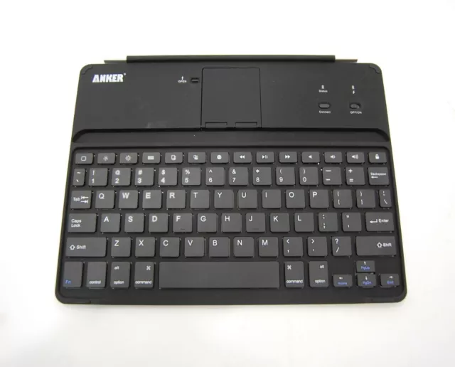 Anker Drahtlose Bluetooth Tastatur Ultra Dünn 98APIPAD-03BTA Schwarz Für IPAD