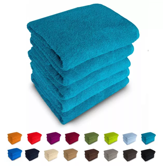 FRINKO® 6 Tlg. Set Handtücher Duschtücher Duschtuch Set Frottee 100% Baumwolle | FRINKO