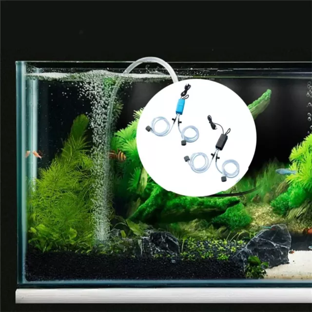 Mini Pompe à air d'aquarium Silencieux Filtre d'aquarium USB Pompe à oxygène
