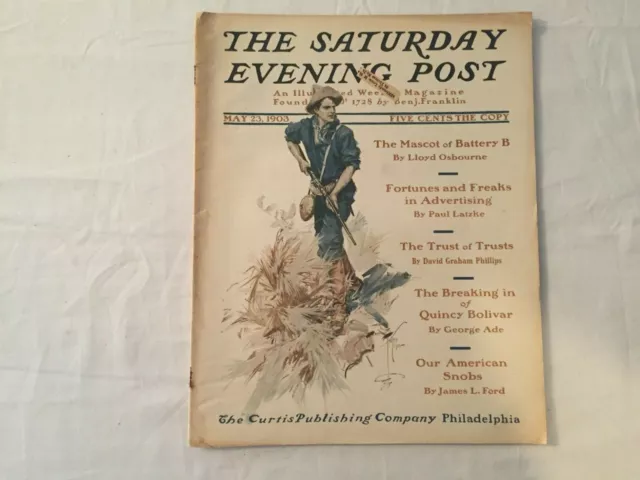 Saturday Evening Post Vol. 175: No. 47 May 23, 1903