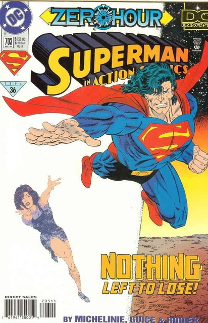 Action Comics #703 VF/NM; DC | Zero Hour - we combine shipping