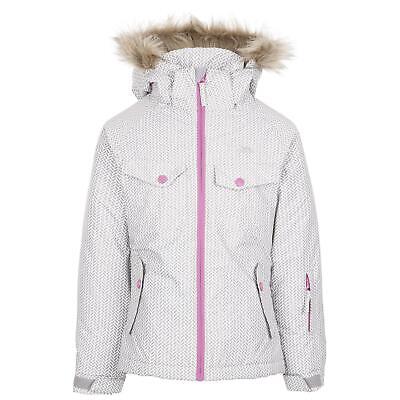 Trespass Denia Girls Ski Jacket Waterproof Insulated School Coat