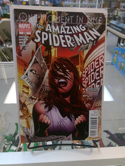 The Amazing Spider-Man #639 Quesada Variant Cover 2010 Marvel Comics