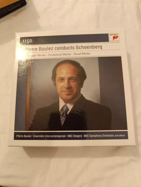 Pierre Boulez Conducts Schoenberg. Box 11 Cd Sony