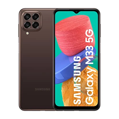 Samsung Galaxy M33 5G M336B/DS 128GB/6GB RAM - Brown Braun Smartphone - NEU OVP✅