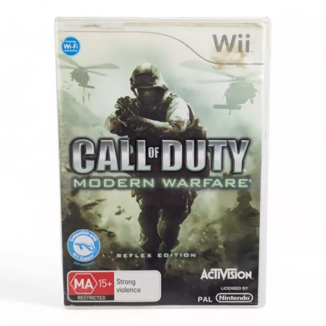 Call Of Duty Modern Warfare Wii Game PAL