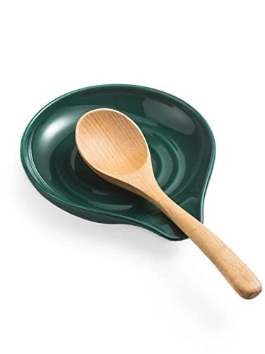 Spoon Rest for Stove Top Cooking Spoon Holder for Kitchen Countertop Large Ho...