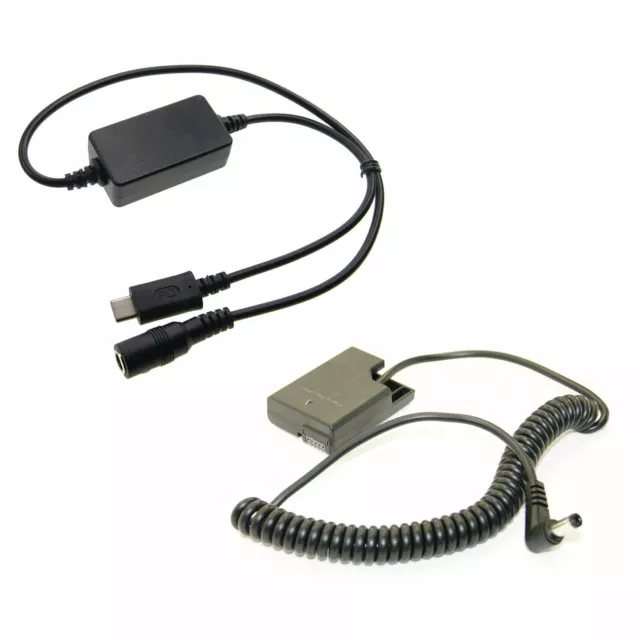 USB C PD to EN-EL14 EP-5A Coupler Cable for Nikon P7000 P7100 P7700 P7800 D3100