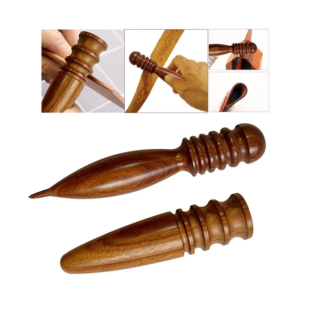 Holz Leder Rand Brenner Leder Handwerk Polierer Rund Polierwerkzeug