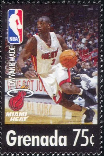 Grenada #SG5029 MNH 2005 Dwayne Wade Miami Heat NBA [3486]