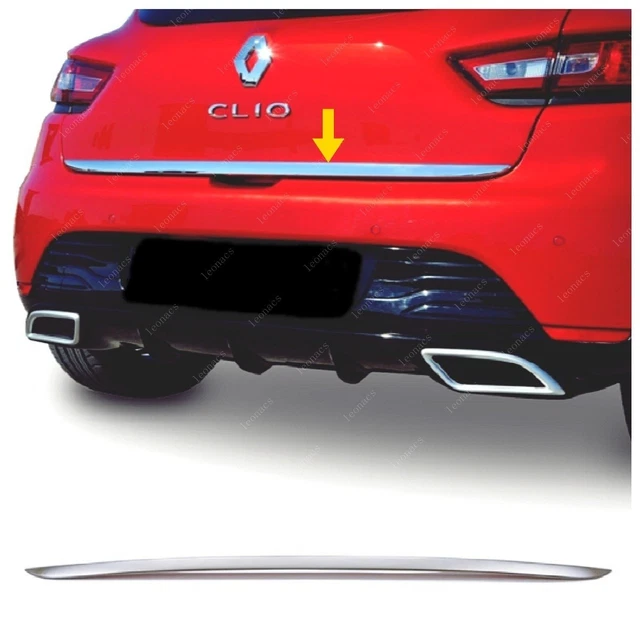 Bordure Chromée Hayon Arrière Pour Renault Kadjar 2015+ - Inox Brillant, RS Chrome, Garantie à Vie