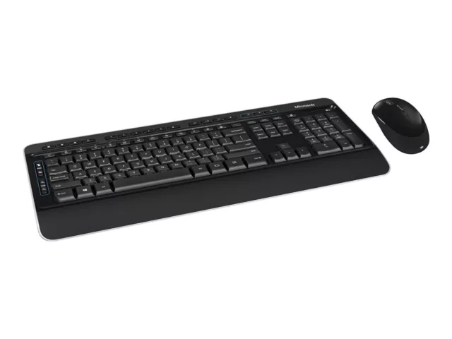 Microsoft Wireless Desktop 3050 Tastatur/Maus-Set - Schwarz - 2. Wahl