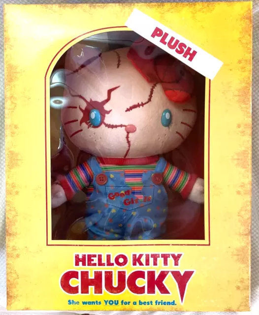 Sanrio Hello Kitty Chucky USJ Halloween Plüschpuppe Sanrio Selten Exklusiv...