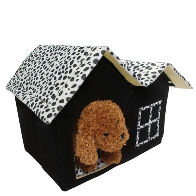 for Cat House Bed for Indoor Cats Small Dog Warm Bed House Condo Puppy Tent Bed