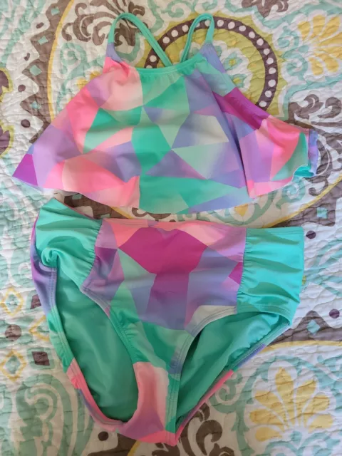 Justice Girls Swimwear Bikini Swim Set