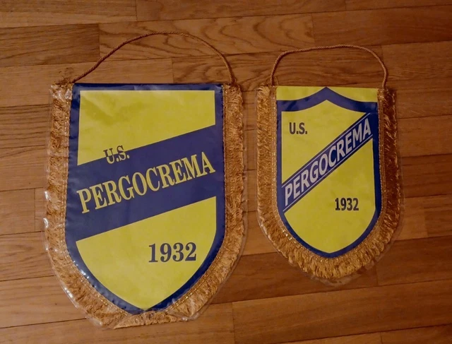 Lotto Gagliardetti Pergocrema Set Pennants Fanion Wimpel Maglia Crema Collezione