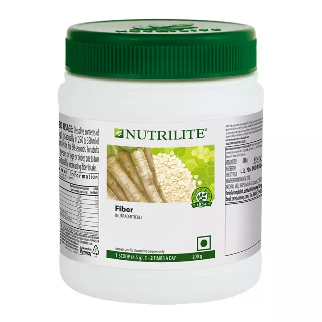 Fibra Amway Nutrilite (200 gramos) para el estreñimiento, indigestión y...