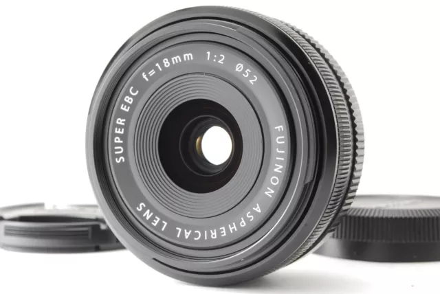 [COMO NUEVA] Lente asférica Fujifilm EBC Super Fujinon XF 18 mm f2 R montaje X JAPÓN