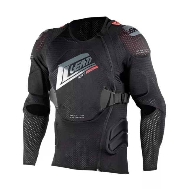 Leatt 2024 3Df Airfit Body Protector Adult Black Soft Armour Suit Mx Motocross