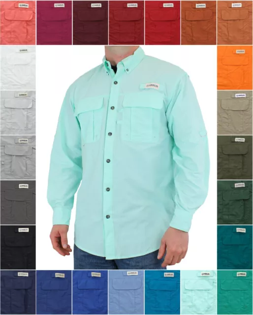 MAGELLAN OUTDOORS MEN'S Shirt Fish Gear Laguna Madre, Relaxed Fit