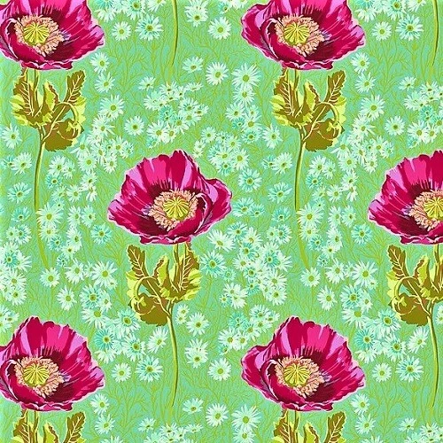 Anna Maria Horner Bright Eyes Bossy in Meadow Cotton Fabric