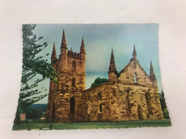 Vintage - Postcard Colour - 1950'S Oversize - Port Arthur, Tasmania