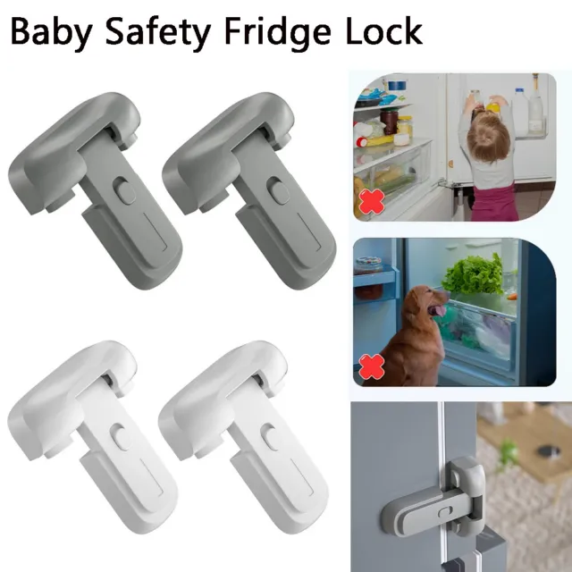 Kids Child Lock Refrigerator Catch Baby Safety Freezer Lock Fridge Door  Lock
