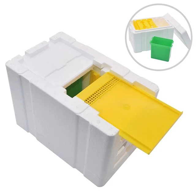 QUEEN BEE MATING Box Mini Nucleus Hive Breeding Harvesting Beekeeping ...