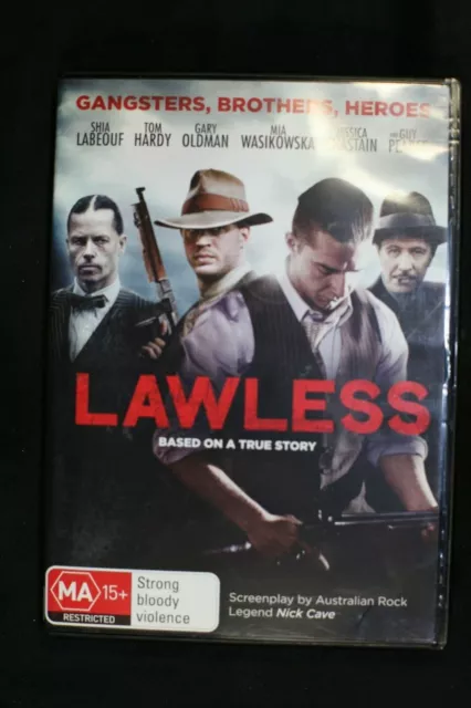 Lawless -Shia LaBeouf-Tom Hardy-Gary Oldman-Guy Pearce - Pre Owned - R4 - (D438)