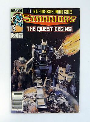 Starriors #1 Marvel Comics Quest Begins Limited Series Newsstand FN/VF 1984
