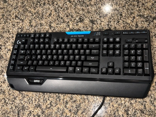 Clavier Sans Fil Gaming Et Bureau Avec Repose-Poignet - Rétroéclairé Silencieux AZERTY