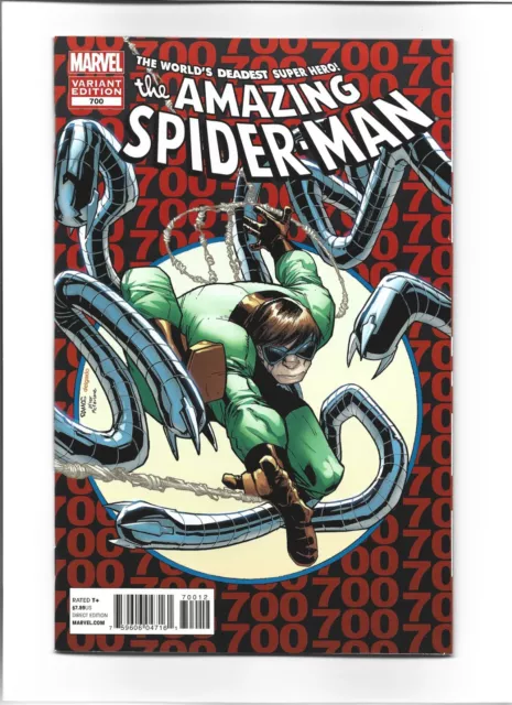 Amazing Spider-Man #700 Marvel 2013 2nd Printing Homage Variant Cover VF/NM