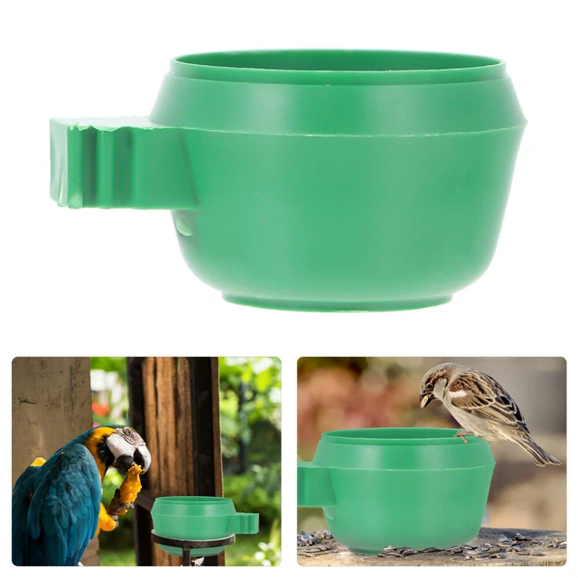15 Pcs Vogelfutterbehälter Essensbox Taubenfutter Wasserschale