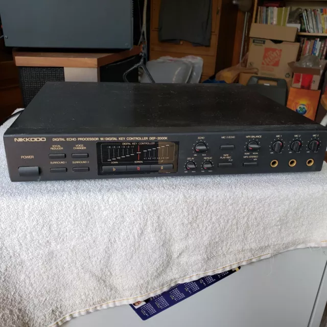 Nikkodo DEP-2000K Digital Echo Processor w/ Digital Key Controller 