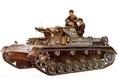 Tamiya 1:35 WWII PzKpfw. IV Deutscher Panzerkampfwagen Ausführung D