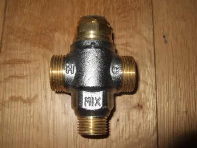 15mm thermostatic mixing valve ? hot / cold mixer valve plumbing PIPE FITTINGS