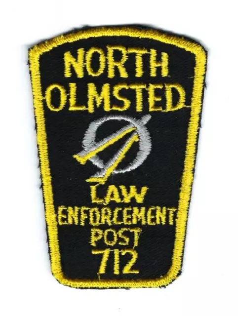 North Olmsted OH Ohio Law Enforcement Post 712 patch - NEW! *Cheesecloth back*